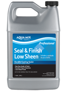 Quart # 02552-CA-4 Aqua Mix Seal & Finish Low Sheen 
